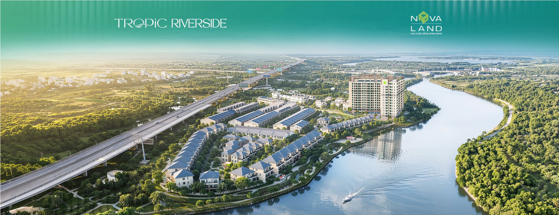phối cảnh dự án tropic riverside